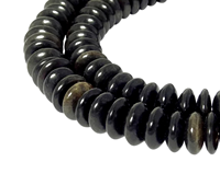 Perles rectangulaires en corne de buffle marron naturelles et éthiques de haute qualité, polies, faites à la main, pour la création de bijoux, colliers, bracelets, perlage Z
