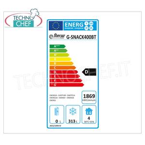 Congelador Comercial Forcar G-SNACK400BT de 1 Puerta, 429L, Temperatura Estática -18C/-20C, Clase D - Product Image 2