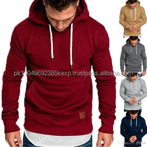 Sudaderas con Capucha de Alta Calidad, 100% Algodón, Colores Sólidos - Product Image 3