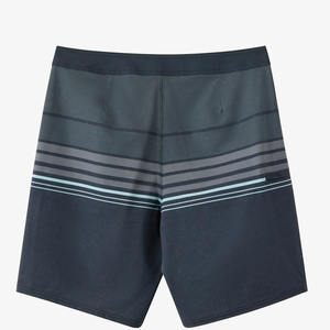 Custom <b>Men's</b> Summer Breathable Mid Waist Polyester Board <b>Shorts</b> Solid Pattern Printed Couple Beachwear Front Logo Drawstring - Product Image 6