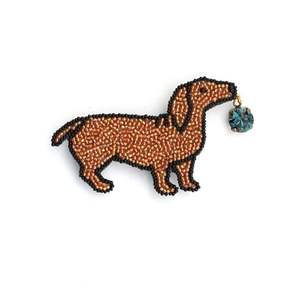 Broches en fil métallique de lingot de nouvelle conception de meilleure qualité Broches en gros perlées à bas prix belle broche de vêtements de mode #007481025 - Product Image 5