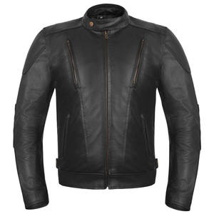 Veste en cuir pour motards/motocyclistes Offre Spéciale vêtements d'équitation veste en cuir véritable de haute qualité Nouvel arrivage - Product Image 5