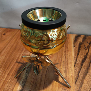 Última llegada Bakhoor quemador Metal elegante diseño árabe incienso quemador bonita fragancia para la venta para el suministro a granel - Product Image 4
