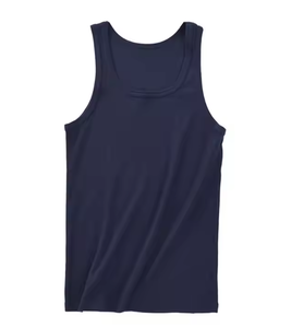 Camisetas sin mangas de cuello pronunciado para hombre, estilo holgado, suave y casual, tendencia de moda para primavera-verano 2026 - Product Image 6