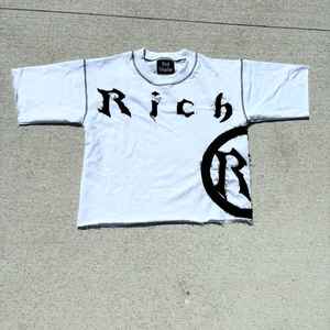 Wholesale 100% Cotton Boxy T <b>Shirts</b> for <b>Men</b> Factory Price Custom Logo Embroidery Thick <b>Collar</b> for Puff Print Oversized Terry - Product Image 1