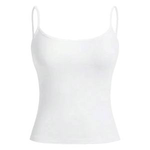 Tallas grandes, algodón/fibra de bambú transpirable algodón deporte tanque recortado ejercicio Fitness chaleco mujeres Yoga Crop Tank Tops - Product Image 5