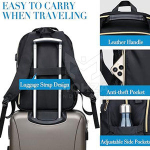 Custom Made Top Quality Hot Selling Backpack Bags Made In Pakistan Reasonable Price Lightweight Backpack Bags - Product Image 5