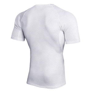 Best Quality Plain <b>MMA</b> <b>rash</b> <b>guard</b> half sleeve best design men <b>rash</b> <b>guards</b> stylish half Sleeve <b>rash</b> <b>guards</b> Compression Shirts - Product Image 4