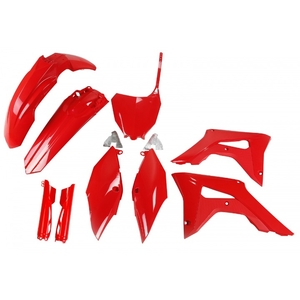 2018-2021 per Honda CRF 250R Full ABS Kit di plastica rosso 070 compreso serbatoio carburante alluminio trasporto aereo - Product Image 1
