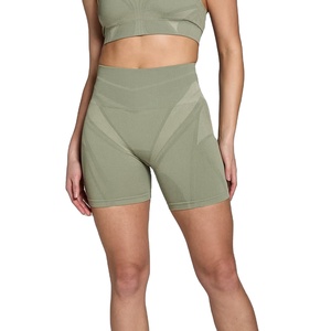 Señoras nuevo botín de cintura alta Push up ropa de gimnasio sin costuras Scrunch Butt deportes Fitness Yoga pantalones cortos mujeres con su propio logotipo - Product Image 1