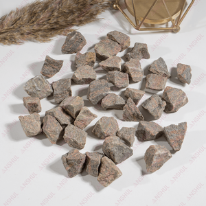 Pierres brutes d'Unakite de qualité supérieure, 1 kg, irrégulières, sculptées, concassées, morceaux de cristal naturel pour la décoration et la méditation - Product Image 2