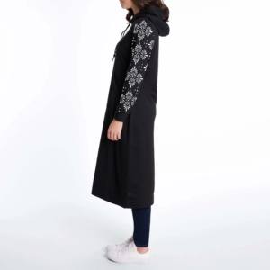 Custom High Quality Hoodies for Women's <b>Islamic</b> Fashion Embroidered Hoodies Anti-pilling Knitted for Spring Winter OEM Available - Product Image 3