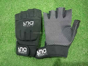 Gants de hurling de qualité supérieure pas cher prix Logo sur mesure anti-dérapant jeux de hurling gants de hurling demi-doigts gants de hurling - Product Image 4