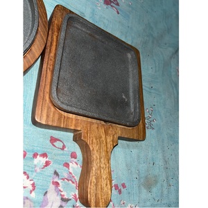 Raquette de service chaude en bois de qualité supérieure Sizzler Meilleure vente Fabricant direct Inde Fournitures de restaurant d'hôtel à forte demande - Product Image 5