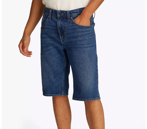 Shorts en jean pour hommes de haute qualité avec logo personnalisé, grande taille, vêtements de rue décontractés, article tendance 2026 - Product Image 4