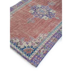 Tapis en laine vintage noué à la main Pae-2308 pour la maison, tapis de salon abstrait tressé fait main avec motif médaillon, neuf - Product Image 2