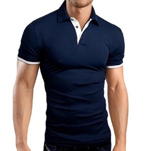 Polo informal para hombre de alta calidad con logotipo personalizado, Polo de manga corta cómodo para hombre de 200GSM, precio de fábrica al por mayor - Product Image 4