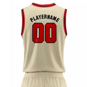 Ensemble d'uniformes de basket-ball personnalisés bon marché OEM avec numéro d'équipe personnalisé, 100% polyester, anti-UV et respirant, unisexe, adultes - Product Image 6