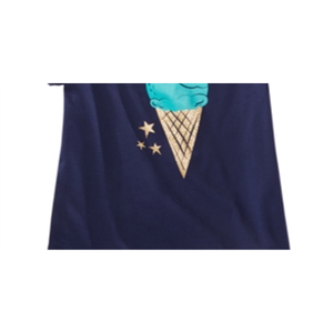 เสื้อยืดพิมพ์ลายกราฟิกสำหรับเด็กผู้หญิงสีน้ำเงิน Epic Threads ไซส์ 4T - Product Image 3