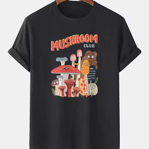 T-shirts décontractés pour hommes en coton 220g/m2 impression bouffante 3D personnalisée séchage rapide léger col rond vente en gros lettre de vêtements pour hommes pakistanais - Product Image 1