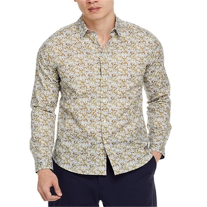 Camicia Casual da Uomo Paul Smith Slim Fit a Maniche Lunghe in Popeline Verde Taglia XS - 100% Cotone con Bottoni Frontali - Product Image 1