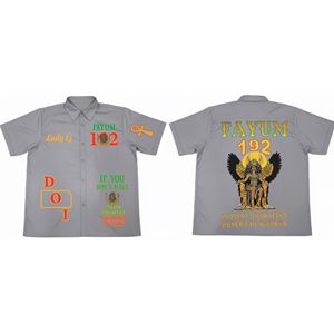 Chemises tendance légères à manches courtes boutonnées de haute qualité avec logo personnalisé en gros pour les voyages d'été DIO - Product Image 4