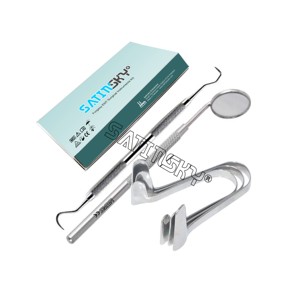 Kit de instrumentos quirúrgicos ENT Forgesy, juego de Thudicum nasal, sonda y espejo (Juego de 3), fórceps de utilidad de alta calidad - Product Image 1