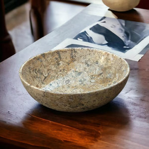 Bol en marbre de style minimaliste pour la décoration intérieure moderne, offrant des lignes épurées et une sophistication en pierre naturelle - Product Image 6