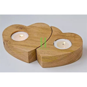 Laque de luxe pour bougeoir Bougeoirs décoratifs en bois pour restaurant à domicile hôtel emballage personnalisé au Vietnam - Product Image 2