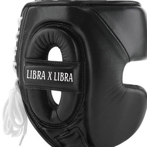 Protección de cabeza de entrenamiento de artes marciales, protector de cabeza de boxeo, casco de boxeo de entrenamiento de lucha de boxeo de cuero Real personalizado - Product Image 4