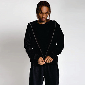 Neuankommling herren hoodies benutzerdefinertes สติกเกอร์ลายระเบิดดีไซน์หุ่นเพรียวบางน้ำหนักมีฮู้ด - Product Image 4