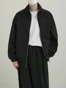 Survêtement à fermeture éclair unisexe, sweat-shirt, fléchettes, printemps, automne, surdimensionné, 2 pièces, polaire technique - Product Image 6