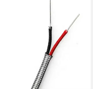 Cable de Compensación de Temperatura de Precisión K/J/E/T/N con Aislamiento de PVC/FEP/Acero Inoxidable/Fibra de Vidrio - Product Image 3