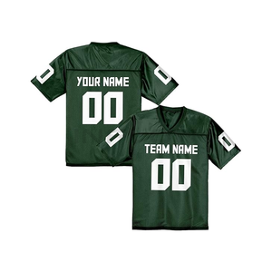 Jersey de Fútbol Americano Estadounidense Salute Green 2025, Cosido, para Adultos y Niños, Bordado Occidental, Malla Deportiva para Exteriores - Product Image 4