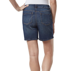 Pantalones cortos vaqueros sostenibles para mujer, gran oferta, pantalones vaqueros para mujer, pantalones cortos vaqueros de talla grande para mujer, pantalones cortos cómodos - Product Image 2