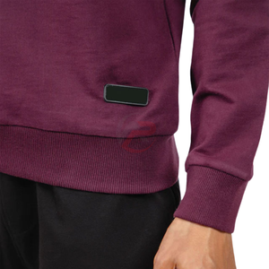 Sweat-shirt polaire pour hommes grande taille | Pull d'impression OEM ODM | Sweat-shirt chaud d'hiver Chemise écologique - Product Image 3