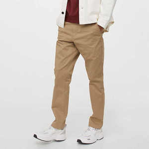 Classic fit men trousers soft breathable <b>stretch</b> <b>fabric</b> factory rate custom logo and bulk orders available - Product Image 3