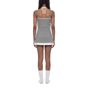 Vestido ajustado sin mangas para mujer, estilo lápiz, de viscosa, informal, para salir de fiesta - Product Image 6