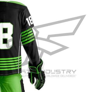 Uniformes de hockey sobre hielo directos de fábrica Servicio OEM Logotipo personalizado Tela duradera Equipo Deportes Jersey y pantalones - Product Image 4