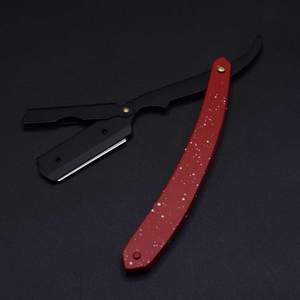 Haute qualité en plastique poignée barbier rasage rasoirs en gros visage gorge cheveux coupe ciseaux fabricant utilisation pour les aisselles - Product Image 2