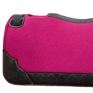 Selles Western Horse de qualité supérieure Tapis de selle en feutre de conception classique portable en cuir de travail avec confort et style - Product Image 1
