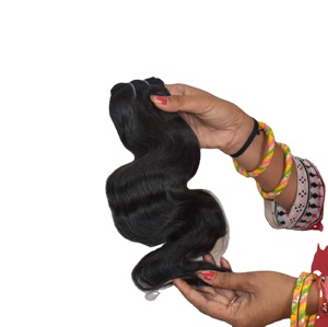 Venta al por mayor 100% Natural Remy Virgin Paquete de alta calidad Bodywave cutícula alineada vietnamita templo extensiones de cabello humano - Product Image 5