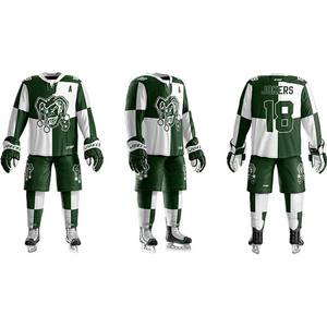 Uniforme de Hockey sobre Hielo Premium Unisex para Adultos, Logotipo Personalizado, Impresión Digital, 100% Poliéster, Kits, Tiempo de Entrega de Muestra de 7 Días, En Stock - Product Image 1