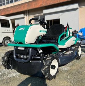 Top Grade DIY Rabbit Lawn Mower RM982F 4WD Ride-On Brushcutter 2-Stroke 125cc 1000W Gasoline Powered 300L <b>Grass</b> Box - Product Image 6