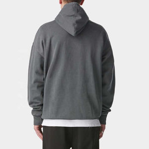 Vente en gros OEM de sweats à capuche de qualité supérieure pour hommes dans des styles différents sweats à capuche décontractés d'hiver en coton et polyester pour hommes - Product Image 2