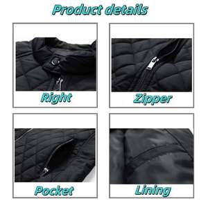 Chaquetas Acolchadas de Invierno para Hombre de Alta Calidad al por Mayor con Logotipo Personalizado, Abrigos de Invierno Cálidos para Hombre - Product Image 3