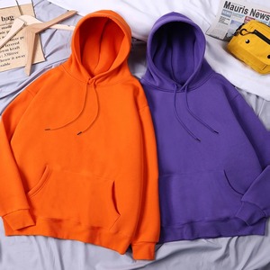 Mode lâche hommes sweats à capuche pour femmes nouveau printemps automne pulls à capuche décontractés sweats Couple hauts bonbons couleur unie sweat à capuche sweats - Product Image 2