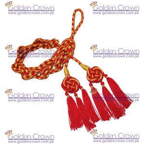 เชือกตกแต่งแบบมีพู่ห้อยสำหรับบาทหลวง  แบบเชือกถัก  แบบเชือกเส้นเล็ก  แบบเชือกสีทอง  แบบเชือกสำหรับงานพิธีกรรม  แบบสั่งทำสีได้  สำหรับใช้กับเสื้อผ้า  ลดราคาพิเศษ - Product Image 5