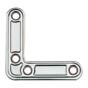 Piastra di Rinforzo in Acciaio Inox Art.153 40x40 mm - Product Image 1