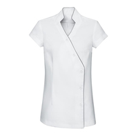 Nouveaux ensembles de gommages pour femmes de haute qualité pour salons de beauté et de manucure, en tissu tricoté Spandex/Polyester, sans couture, personnalisables, uniformes